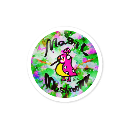 Magic Mushroom Sticker