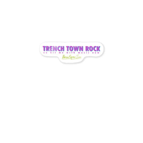 Trench Town Rock Sticker