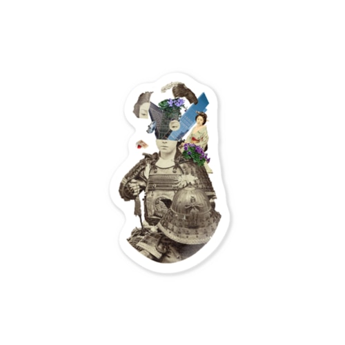 無意識とイチゴのショートケーキ Sticker