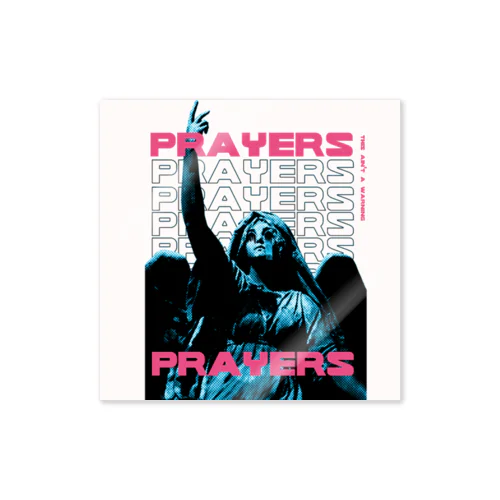 Prayers No.2 Sticker