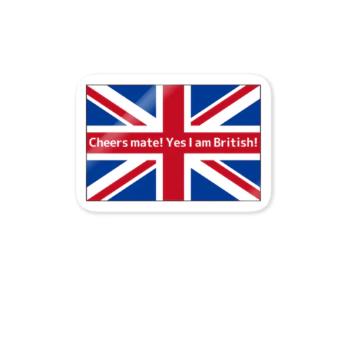 BRITISH Sticker