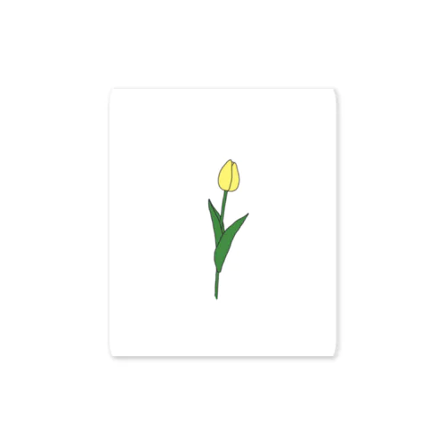 yellow tulip 🌷 ステッカー