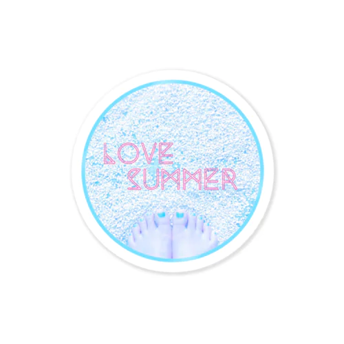 LOVE SUMMER Sticker