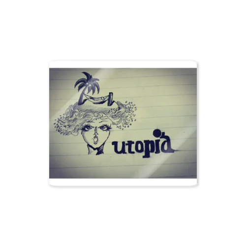 utopia Sticker