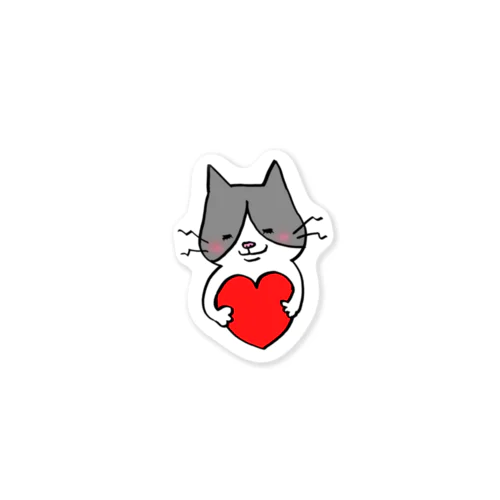 heart＊nyanko 스티커