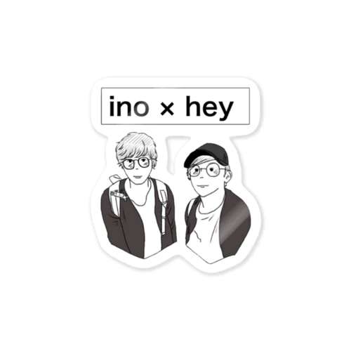 ino ×hey Sticker