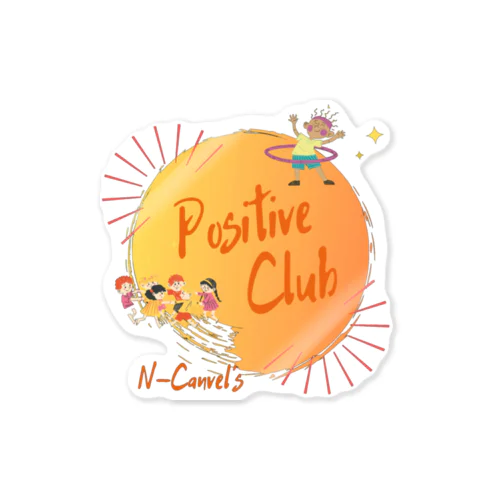 N-Canvel’s  Positive Club OR Sticker