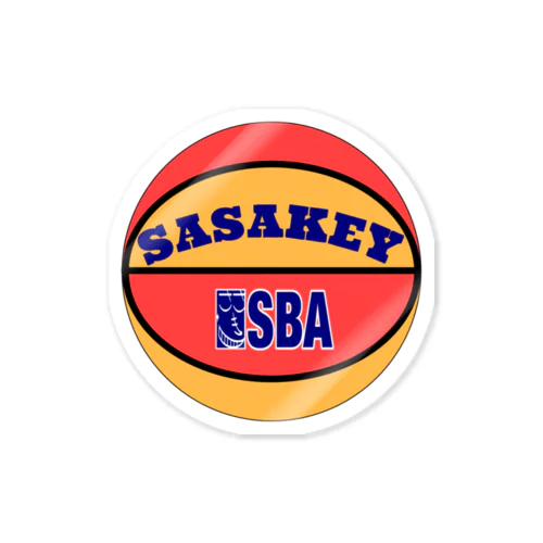 team『sasakey』 Sticker