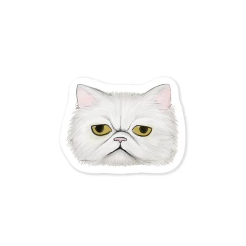 ペルシャ猫は見ている Sticker