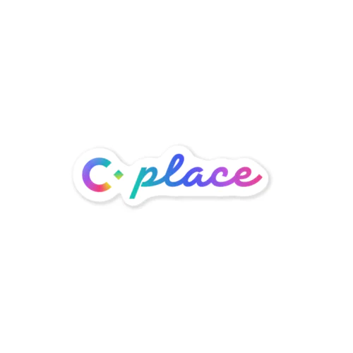 C-place ロゴ  Sticker