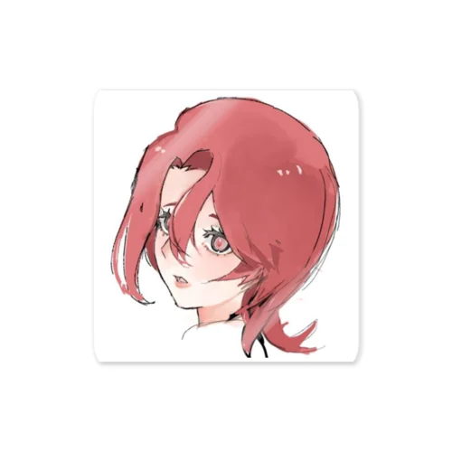 赤髪 Sticker