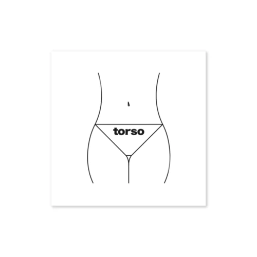 torso ステッカー