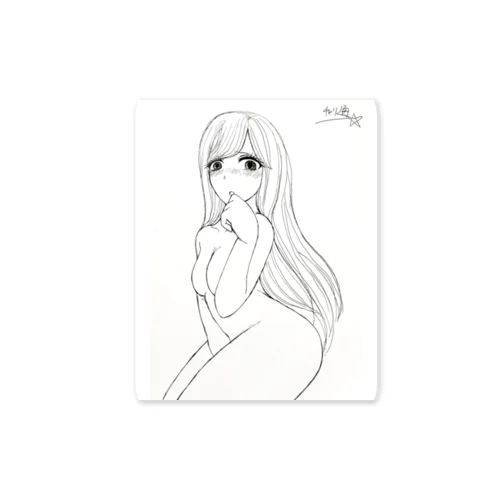 まみドの似顔絵 Sticker