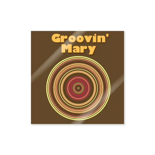 Groovin' Mary Sticker