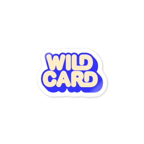 WILD CARD SEA Sticker