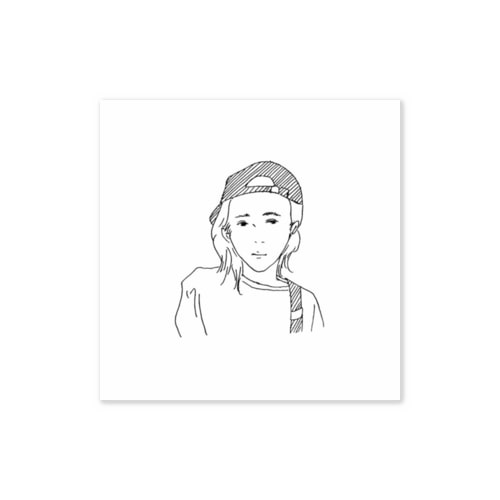 kamo Sticker