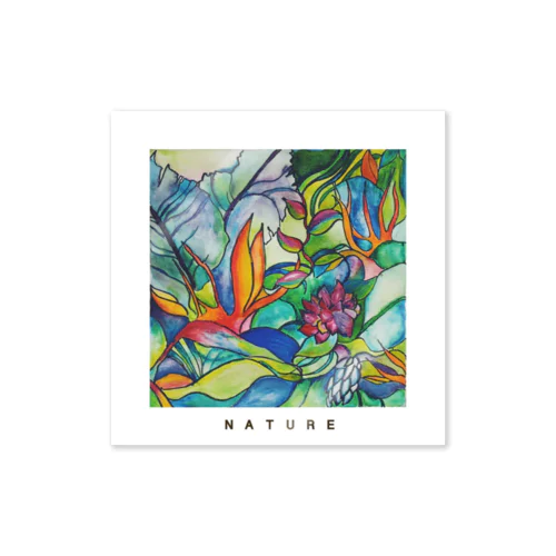 “ NATURE “ series Sticker