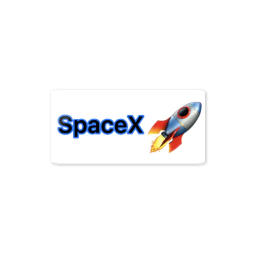 SpaceX ステッカー