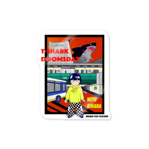 T-SHARK DOOMSDAY Sticker