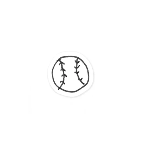 野球する人 Sticker