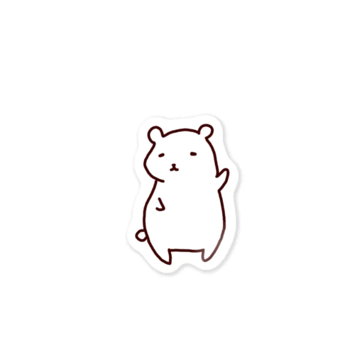 しゃちくまくん Sticker