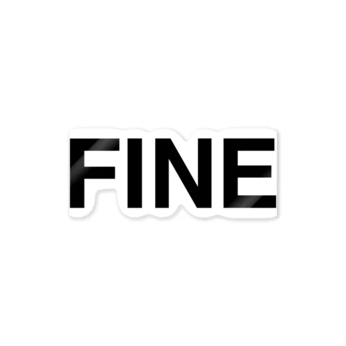 FINE-ファイン- Sticker