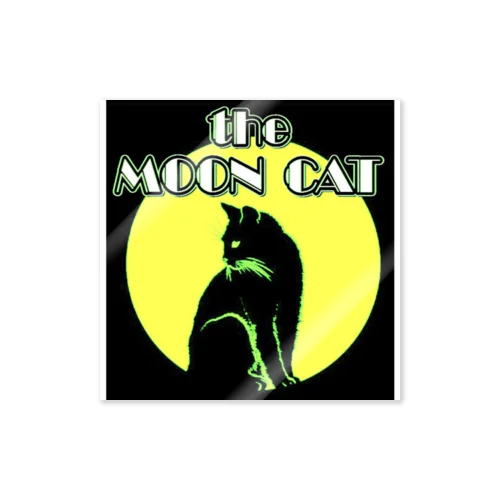 the MOON CAT  ステッカー