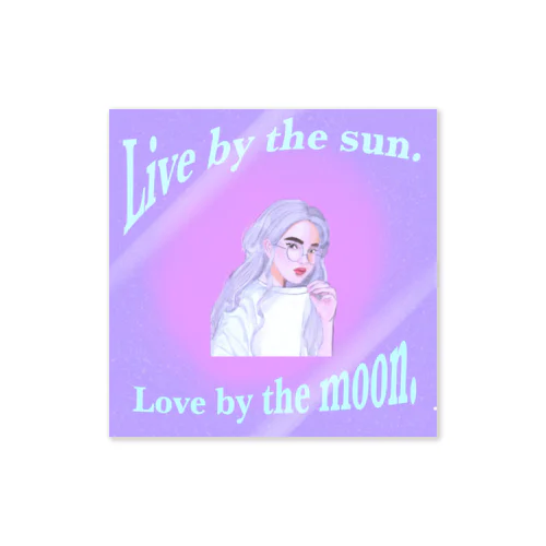 Moon child Sticker