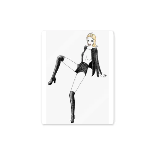 金髪姉さん Sticker
