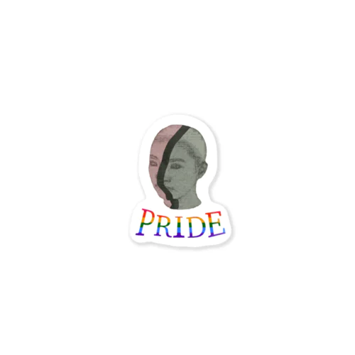 The PRIDE ステッカー