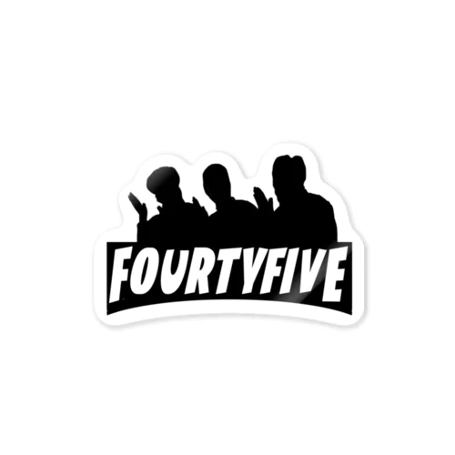 FOURTYFIVEロゴ Sticker