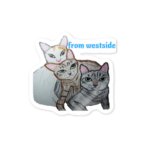 from westside ステッカー