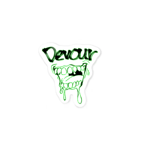 Devour Sticker