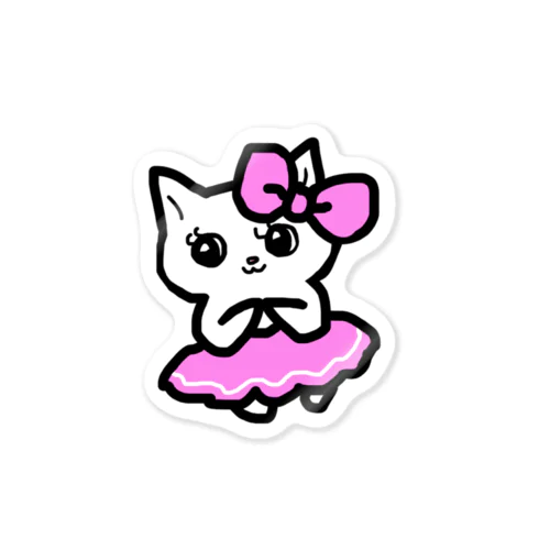 ピンクネコチャン Sticker