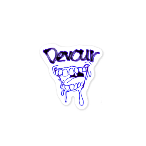 Devour Sticker