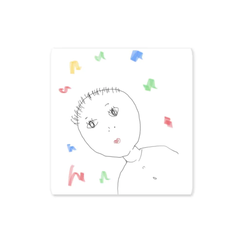 3億円の絵画 Sticker