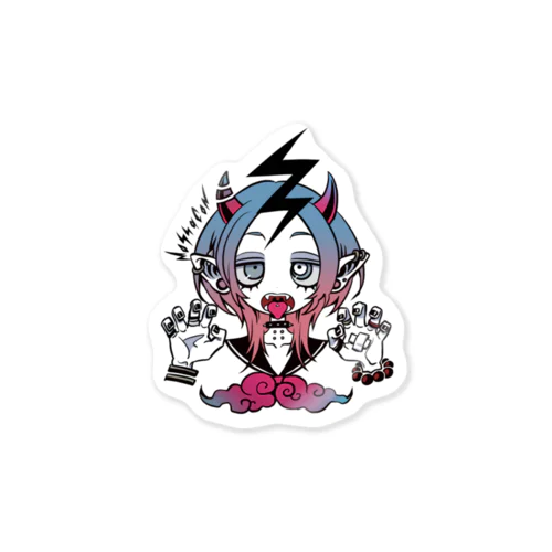 鬼娘2 Sticker