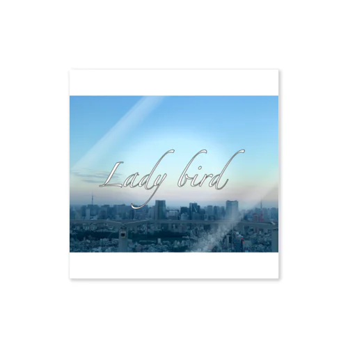 Lady bird.sky ステッカー