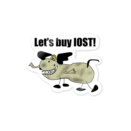 Let's buy IOST! ステッカー