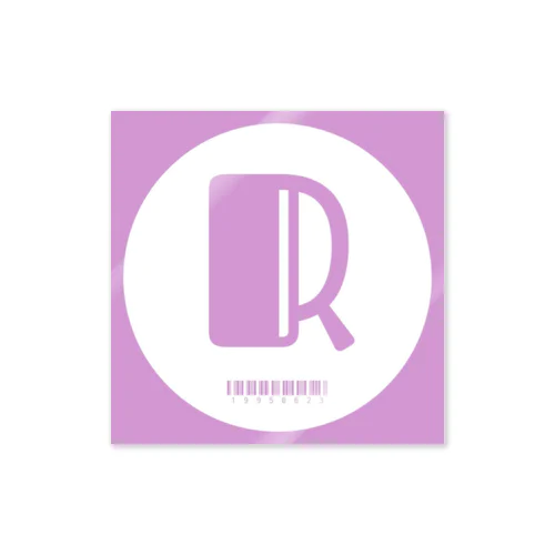 ピンクのR.S Sticker