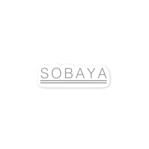 sobaya ステッカー