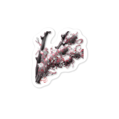 紅花 Sticker