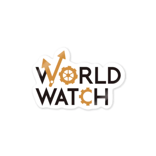 WORLD WATCH Sticker