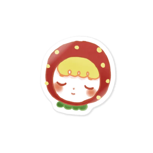 🍓すやすやシール Sticker