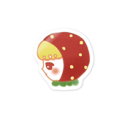 🍓おすましシール Sticker