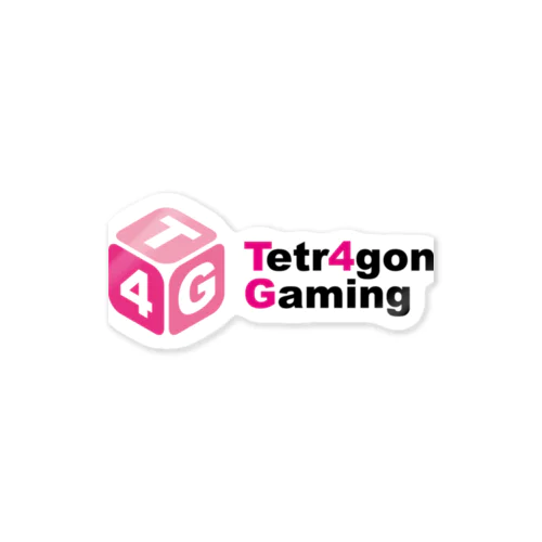 Tetr4gon Gaming ステッカー