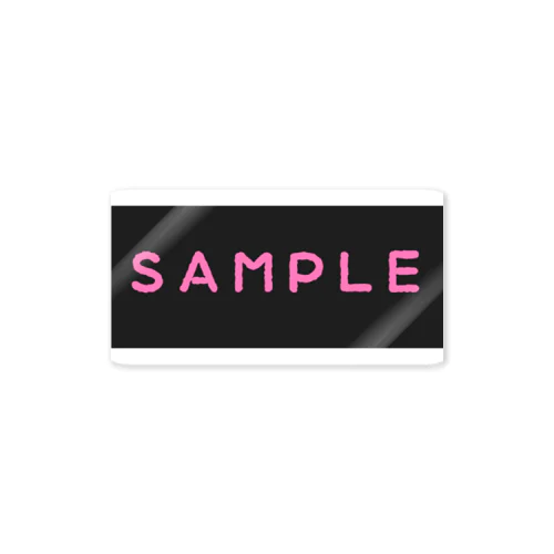 THE　SAMPLE ステッカー