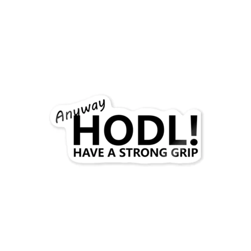 HODLデザイン Sticker