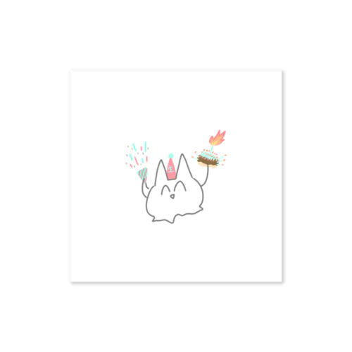 誕生日こるぽちゃん Sticker