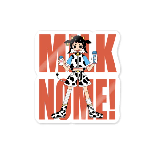 MILK NOME! Sticker